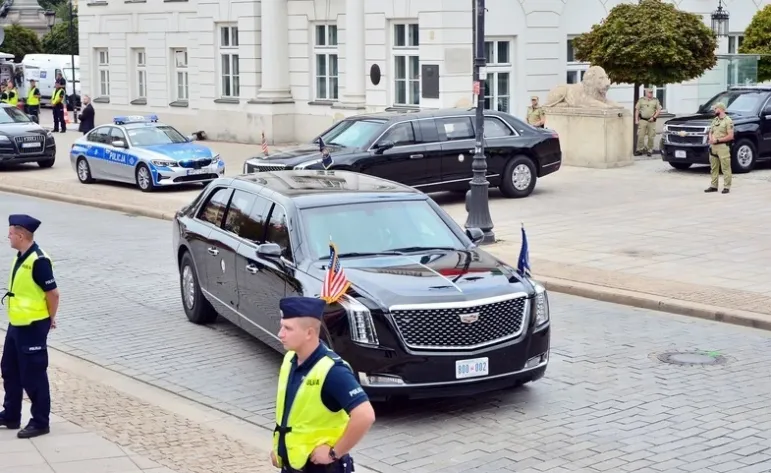 Bestia prezydenta USA: Cadillac One, Biden i wizyta w Polsce