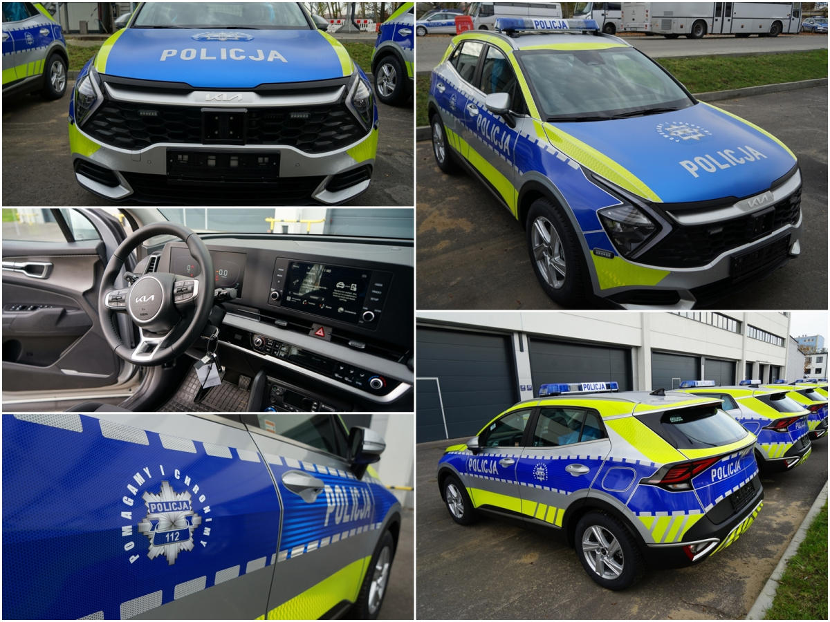 Nowe radiowozy dla policji. Uważajcie na te SUV-y na drogach!