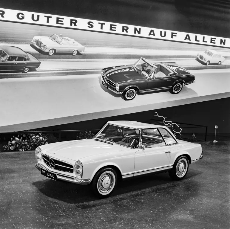 Mercedes Pagoda skończył 60 lat