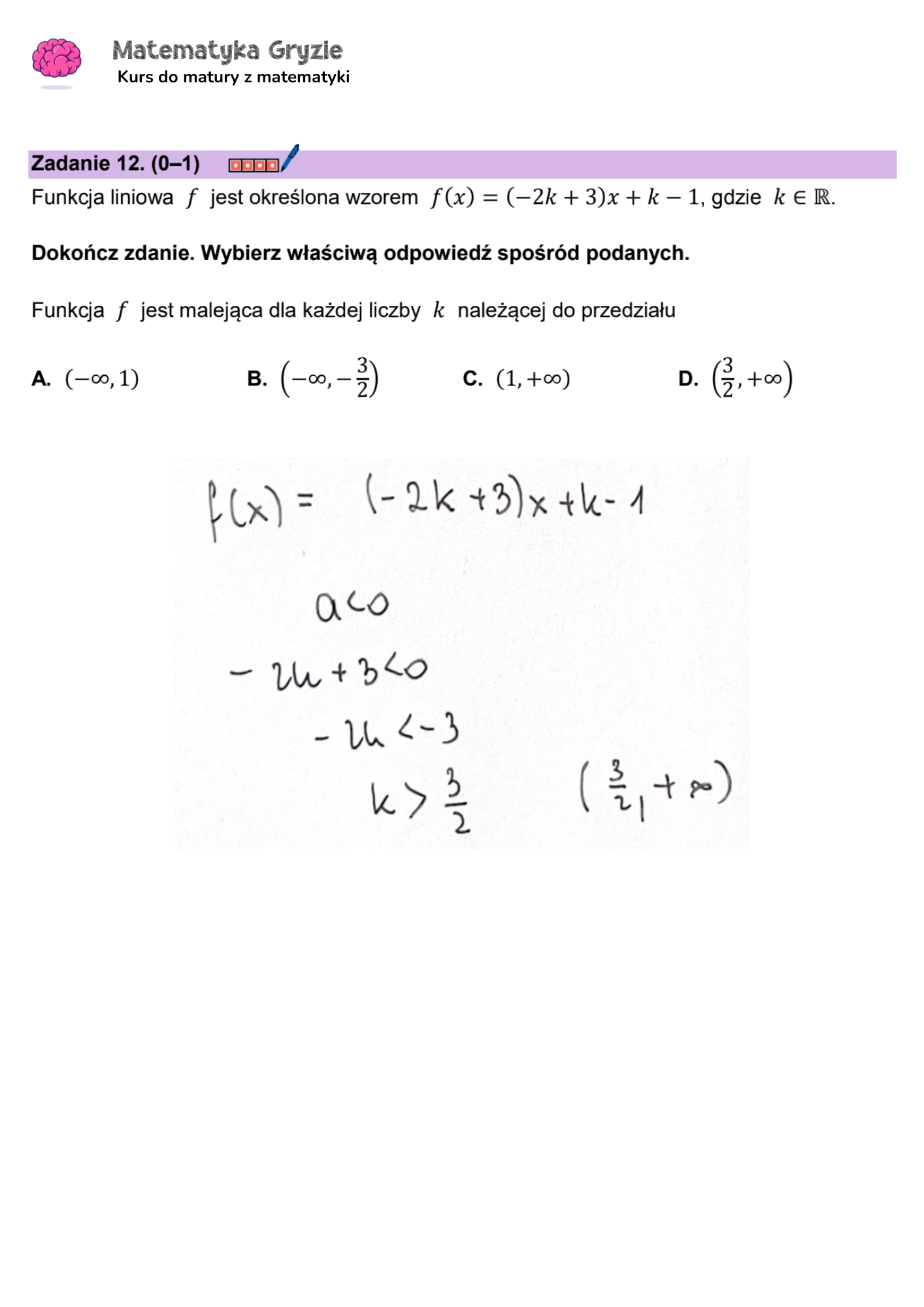 Matura 2024. Matematyka - poziom podstawowy [ARKUSZE CKE i ODPOWIEDZI]