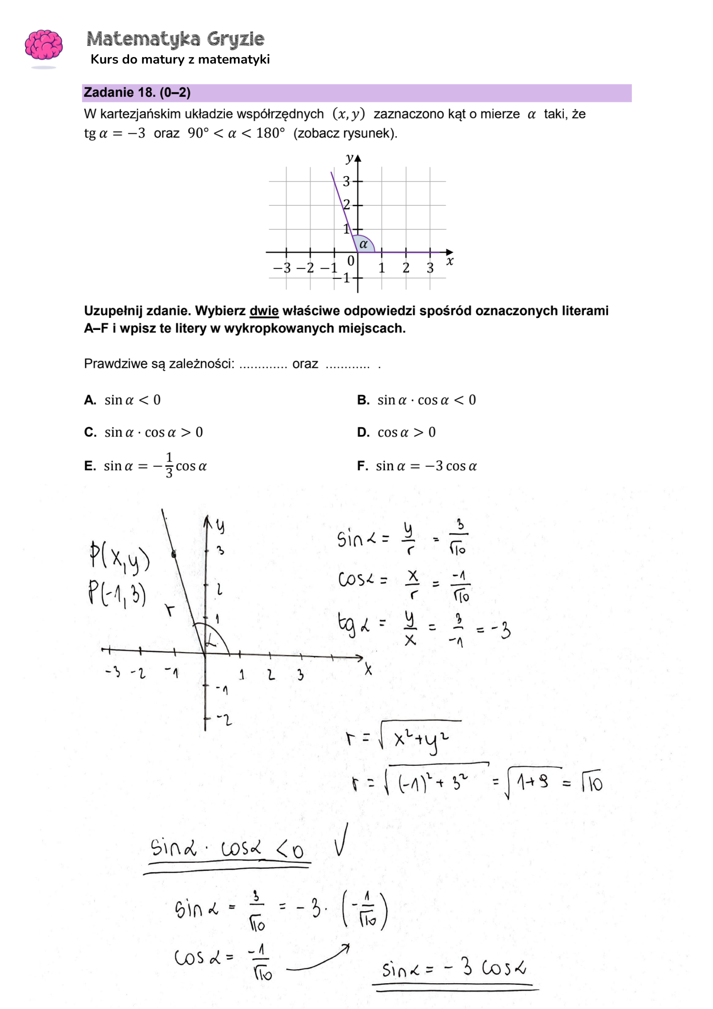 Matura 2024. Matematyka - poziom podstawowy [ARKUSZE CKE i ODPOWIEDZI]