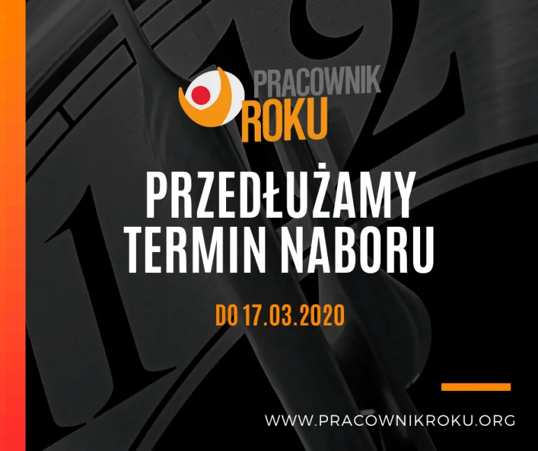 Konkurs Pracownik Roku - III edycja, przedłużony nabór zgłoszeń.