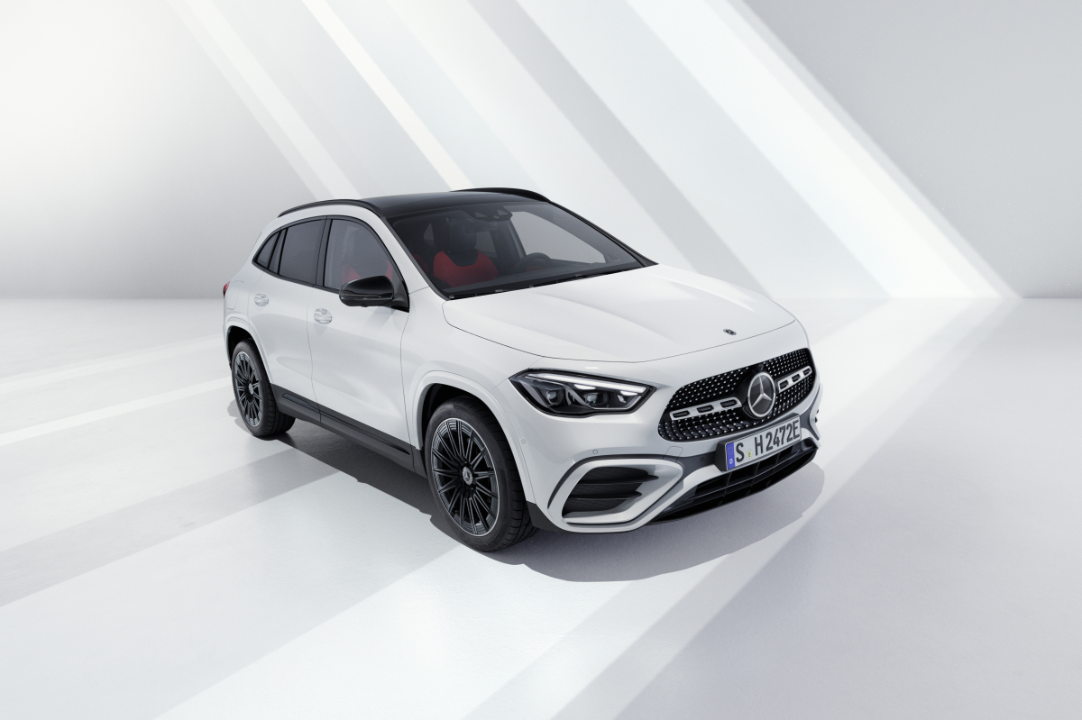Mercedes GLA 2023, lifting Mercedesa GLA, Mercedes GLA II po liftingu, nowy Mercedes GLA, nowy Mercedes GLA 2023