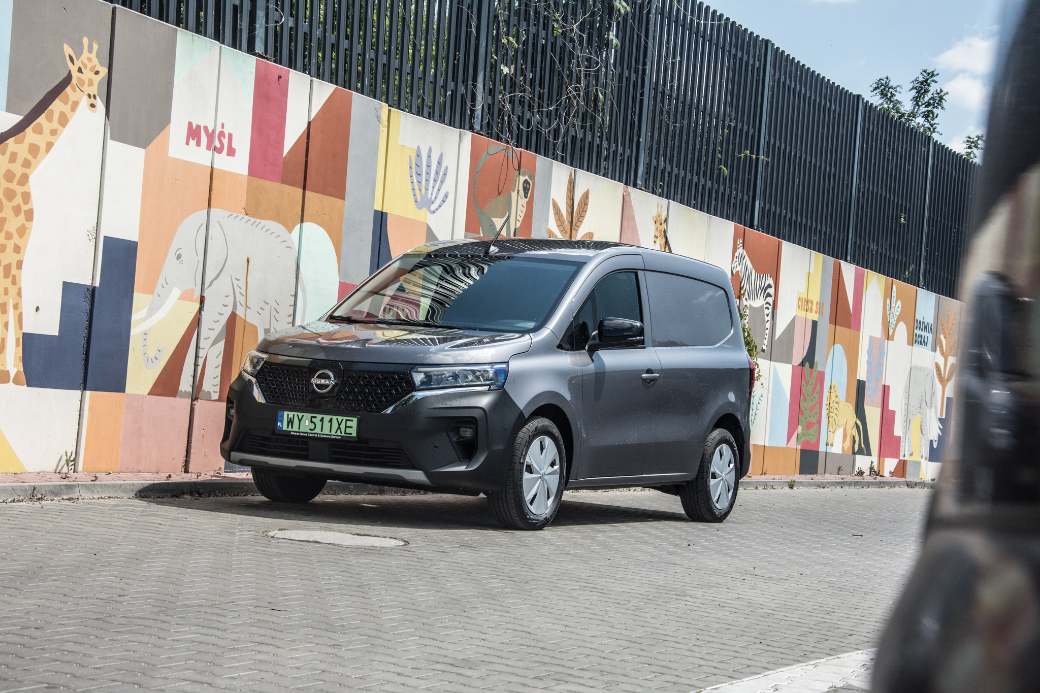 Test: Nissan Townstar Van EV, elektryczny dostawczak, test elektrycznego Nissana Townstara, elektryczny Nissan Townstar