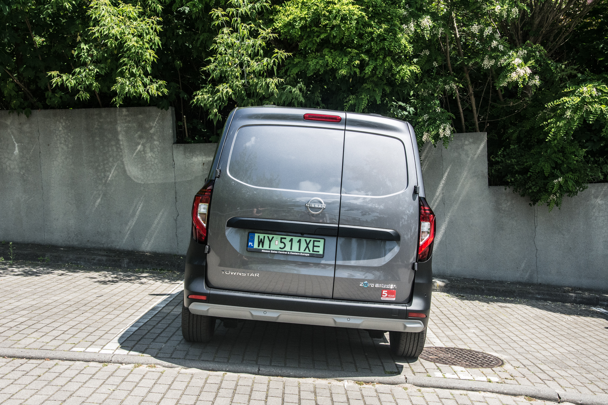 Test: Nissan Townstar Van EV, elektryczny dostawczak, test elektrycznego Nissana Townstara, elektryczny Nissan Townstar