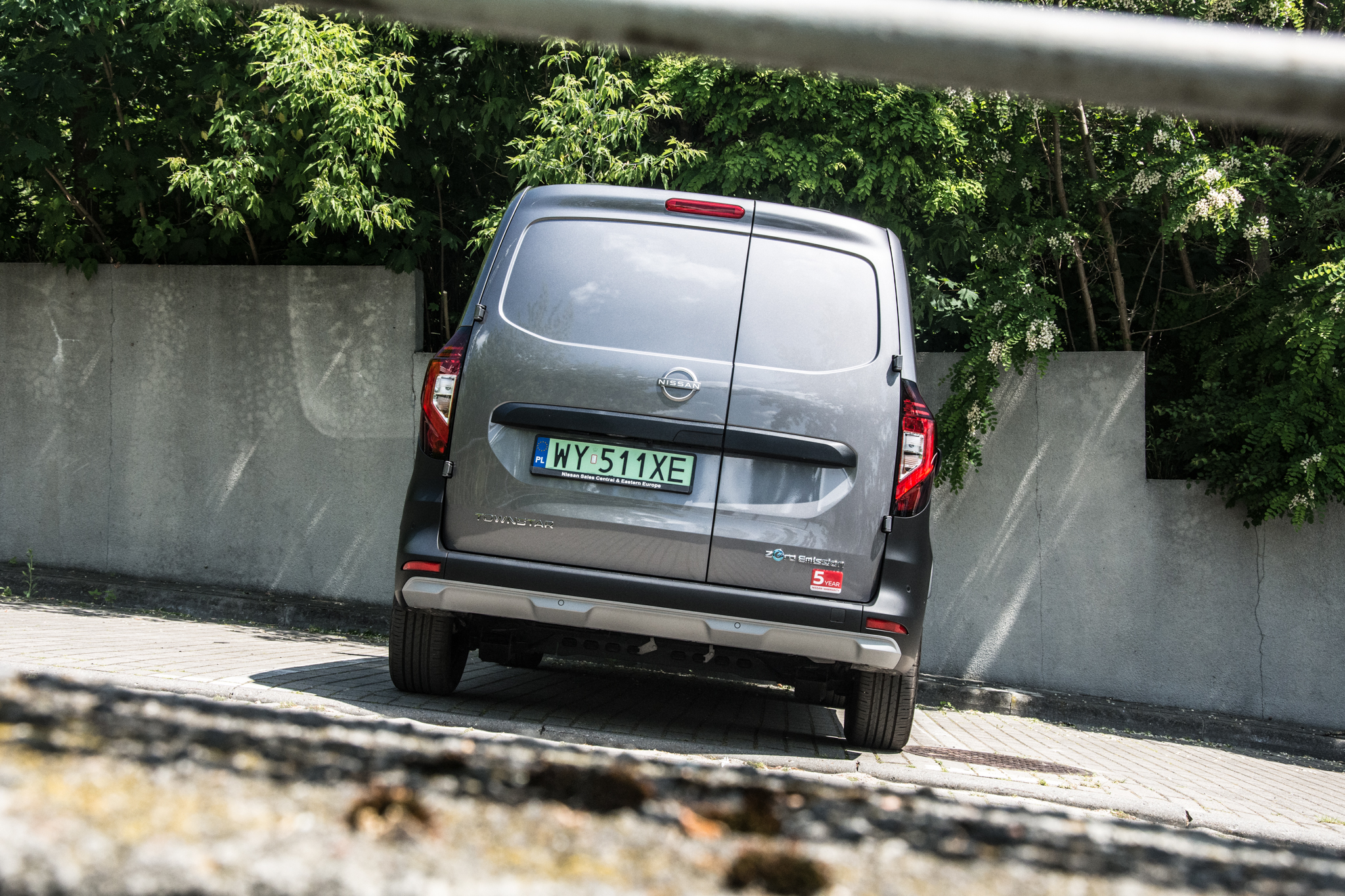 Test: Nissan Townstar Van EV, elektryczny dostawczak, test elektrycznego Nissana Townstara, elektryczny Nissan Townstar