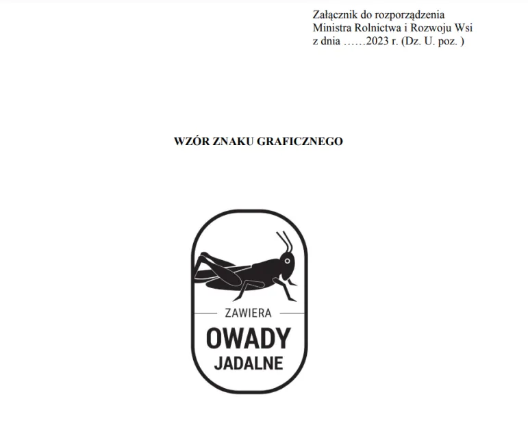 Owady jadalne - będzie specjalny znak graficzny na opakowaniach żywności [projekt rozporządzenia]