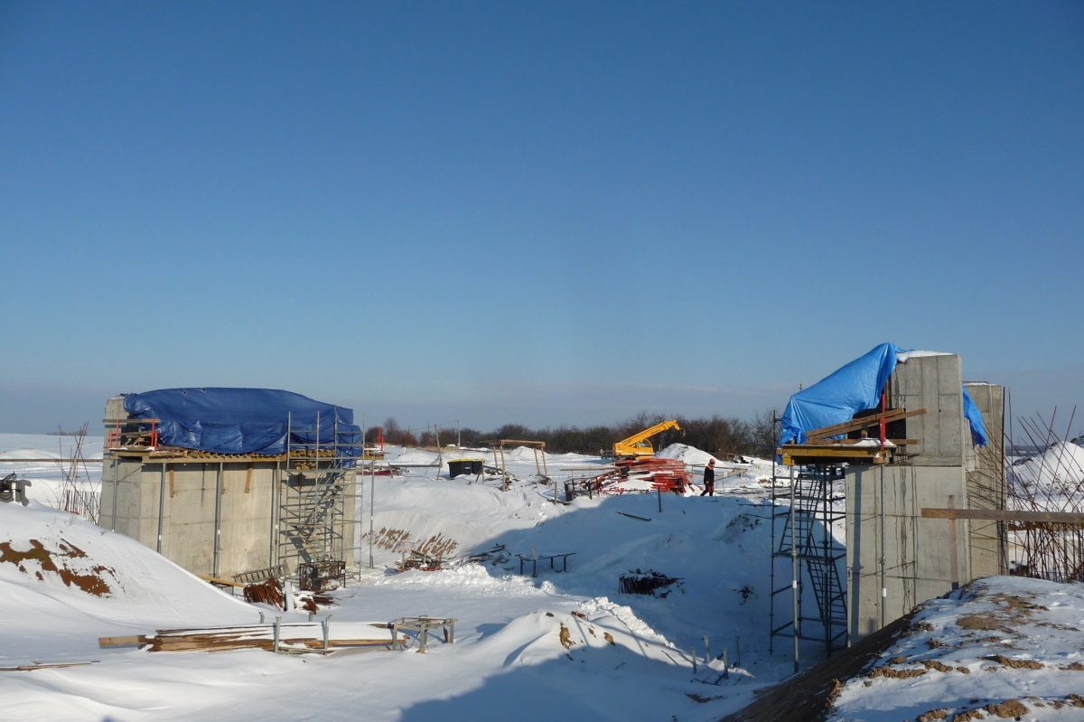 budowa dróg zimą, przerwa zimowa w budowie dróg zimą