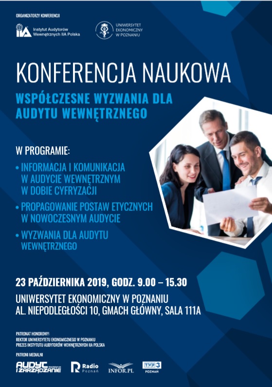 IIA Polska Konferencja Współczesne wyzwania dla audytu wewnętrznego 2019