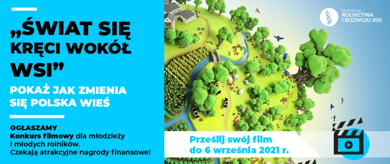 Trwa konkurs filmowy dla młodych mieszkańców obszarów wiejskich