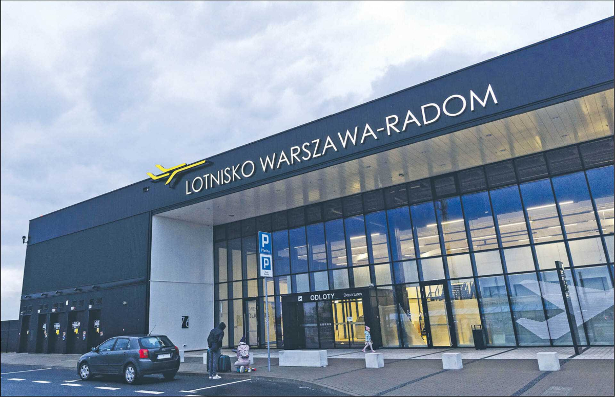 Radom w rok obsługuje tylu pasażerów, co Lotnisko Chopina w jeden, dwa dni