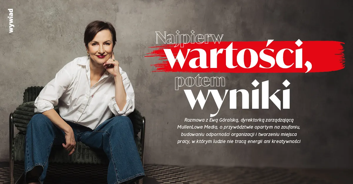 Najpierw wartości, potem wyniki