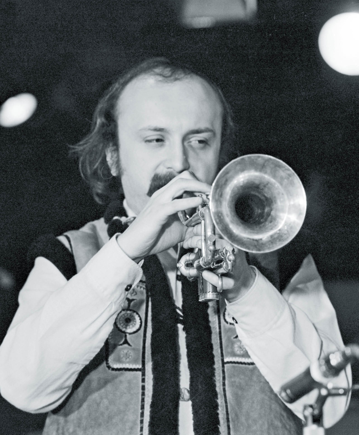 Tomasz Stańko na koncercie z Orkiestrą Jazzową Polskiego Radia w 1972 r.