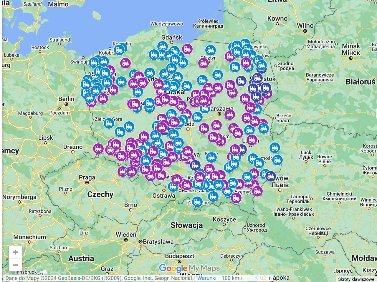 wielki protest rolników w Polsce, protest rolników, protest rolników 9 lutego, protest rolników utrudnienia w ruchu