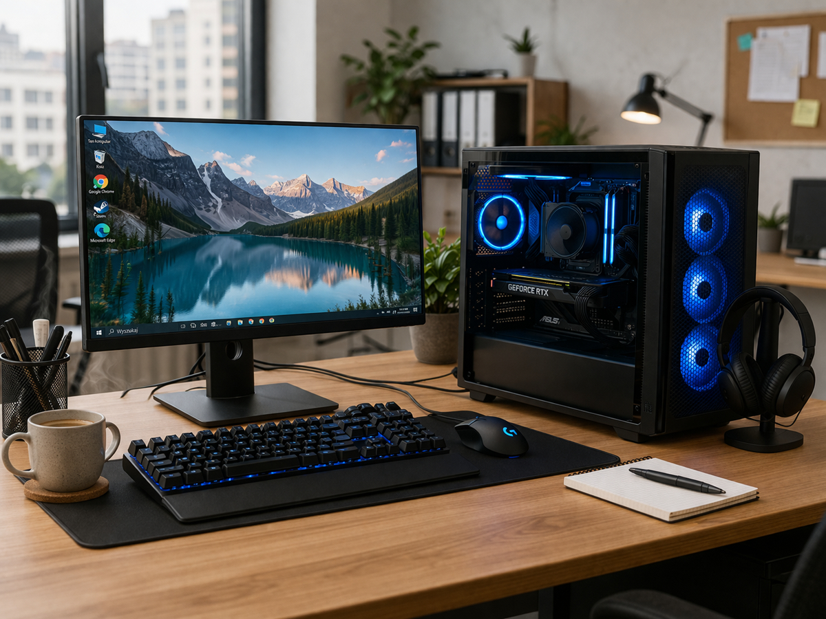 Dlaczego komputer stacjonarny jest lepszy od laptopa dla księgowej?