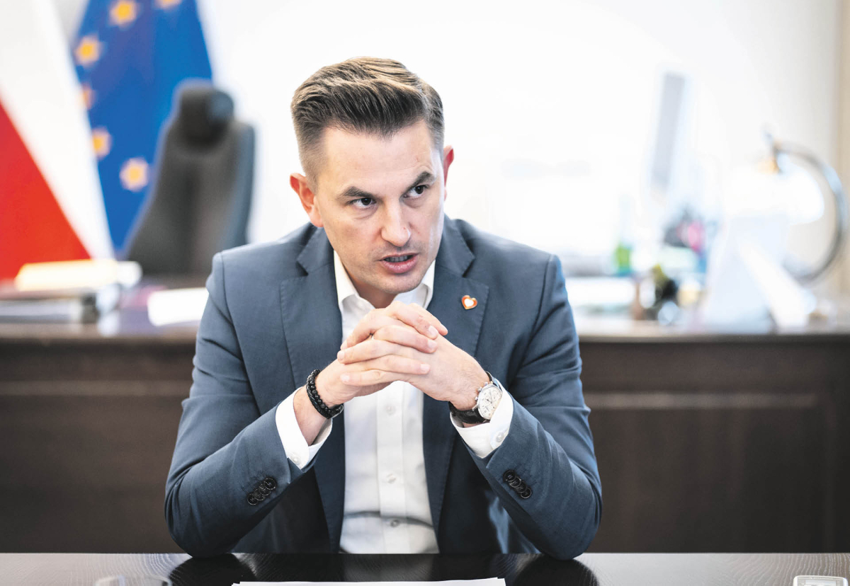 Arkadiusz Myrcha, poseł Koalicji Obywatelskiej, wiceminister sprawiedliwości