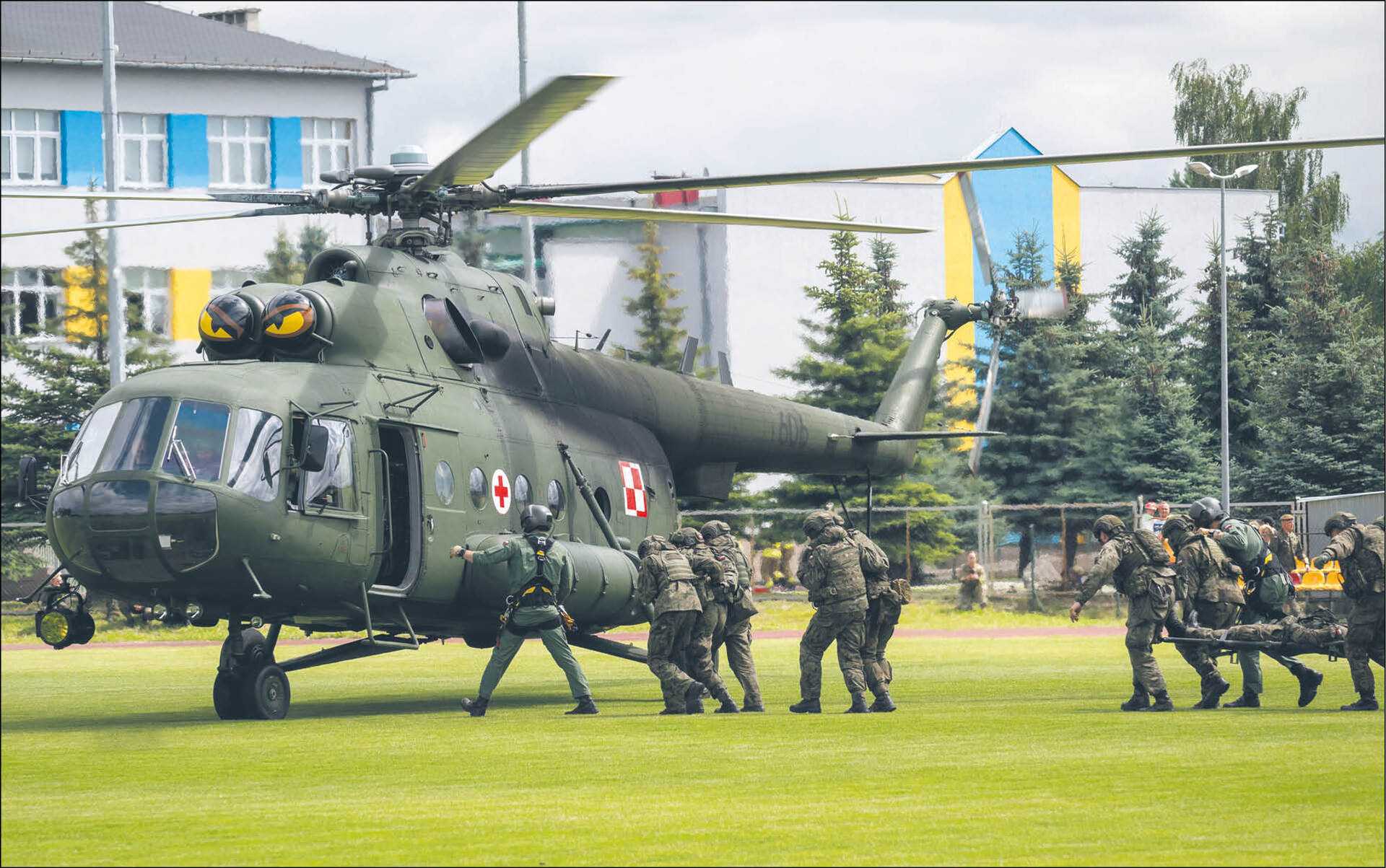 Lekarz wojskowy musi być gotowy na niewygody; to nie jest praca na osiem godzin