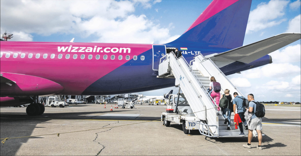 Wizz Air chce w tym roku zwiększyć o 30 proc. liczbę pasażerów na trasach z Polski