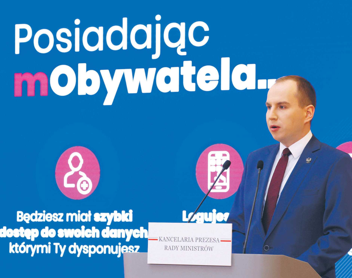 Projekt ustawy o mObywatel zakłada rewolucję w komunikacji na linii obywatel – państwo - mówi Adam Andruszkiewicz (na zdjęciu)