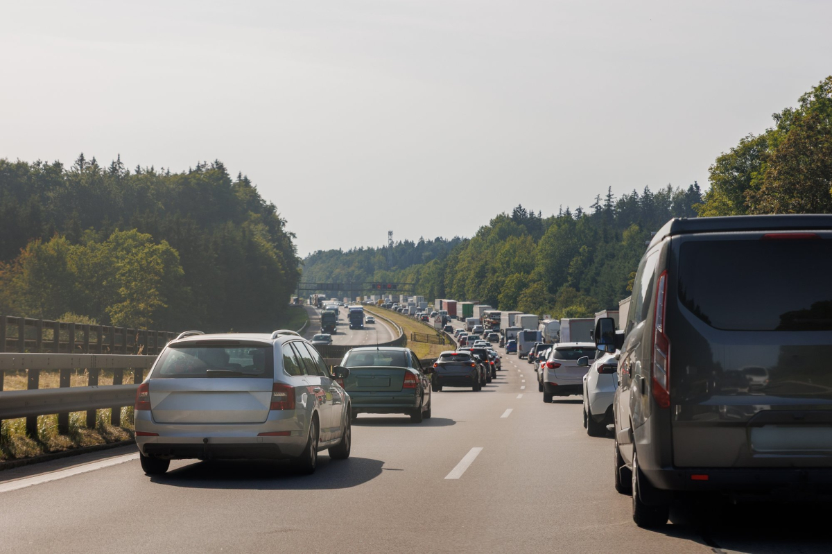 korek na autostradzie