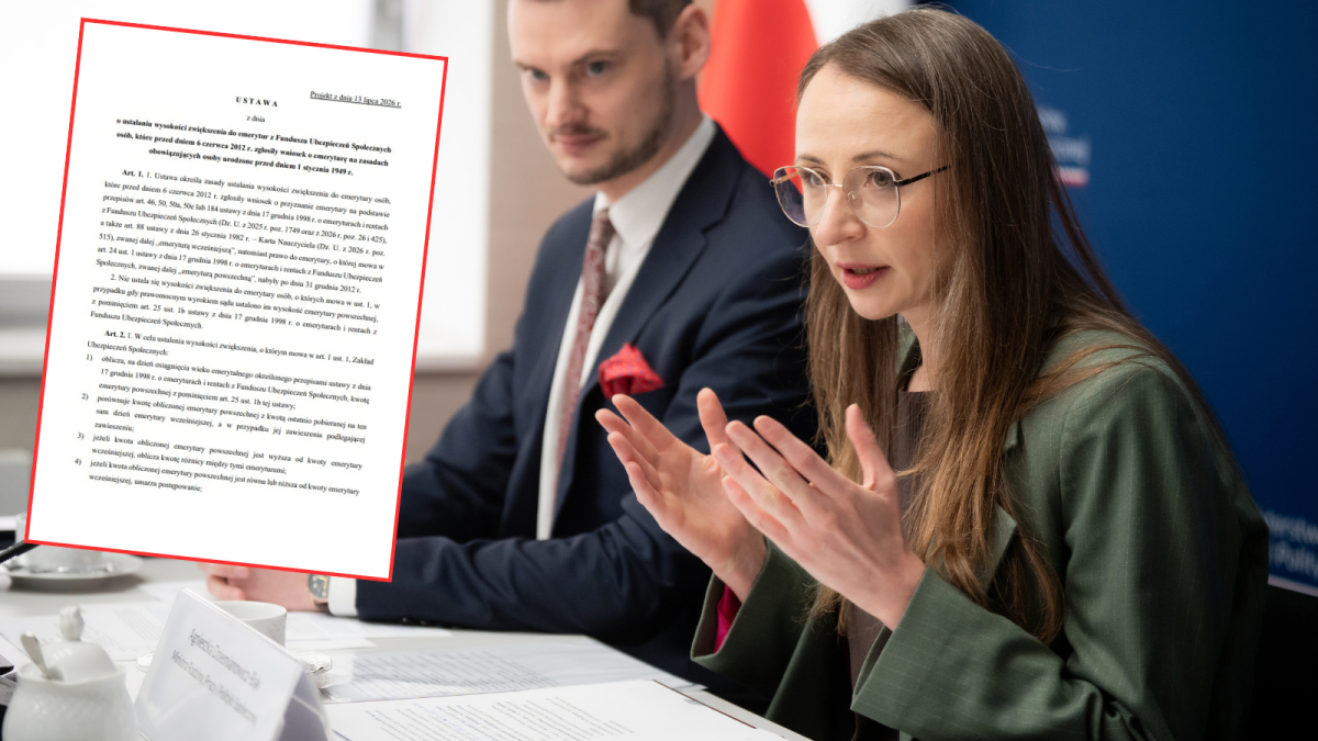 Podwyżka emerytury nawet o kilkaset złotych dla 196,5 tys. seniorów (a nie tylko dla 67 tys. emerytów) od 1 kwietnia 2027 r. Ministerstwo Rodziny, Pracy i Polityki Społecznej zmienia dotychczasowe ustalenia