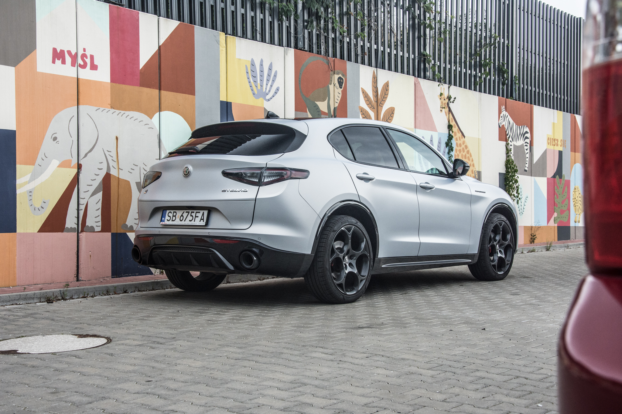 Test Alfa Romeo Stelvio 2.0 Turbo Q4 Competizione, testy Alfy Romeo Stalvio po liftingu, Alfa Romeo Stelvio po liftingu, Alfa Romeo Stelvio Competizione, test Alfa Romeo Stelvio Competizione