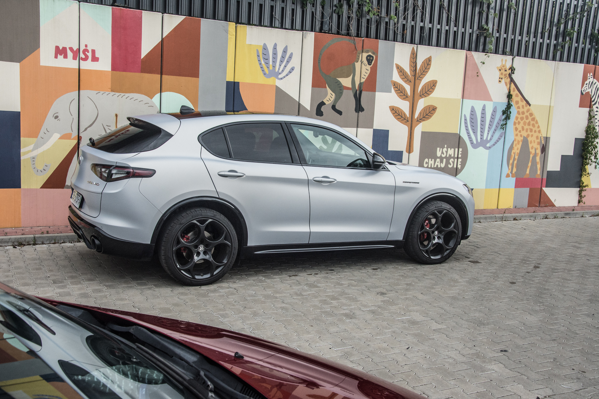 Test Alfa Romeo Stelvio 2.0 Turbo Q4 Competizione, testy Alfy Romeo Stalvio po liftingu, Alfa Romeo Stelvio po liftingu, Alfa Romeo Stelvio Competizione, test Alfa Romeo Stelvio Competizione