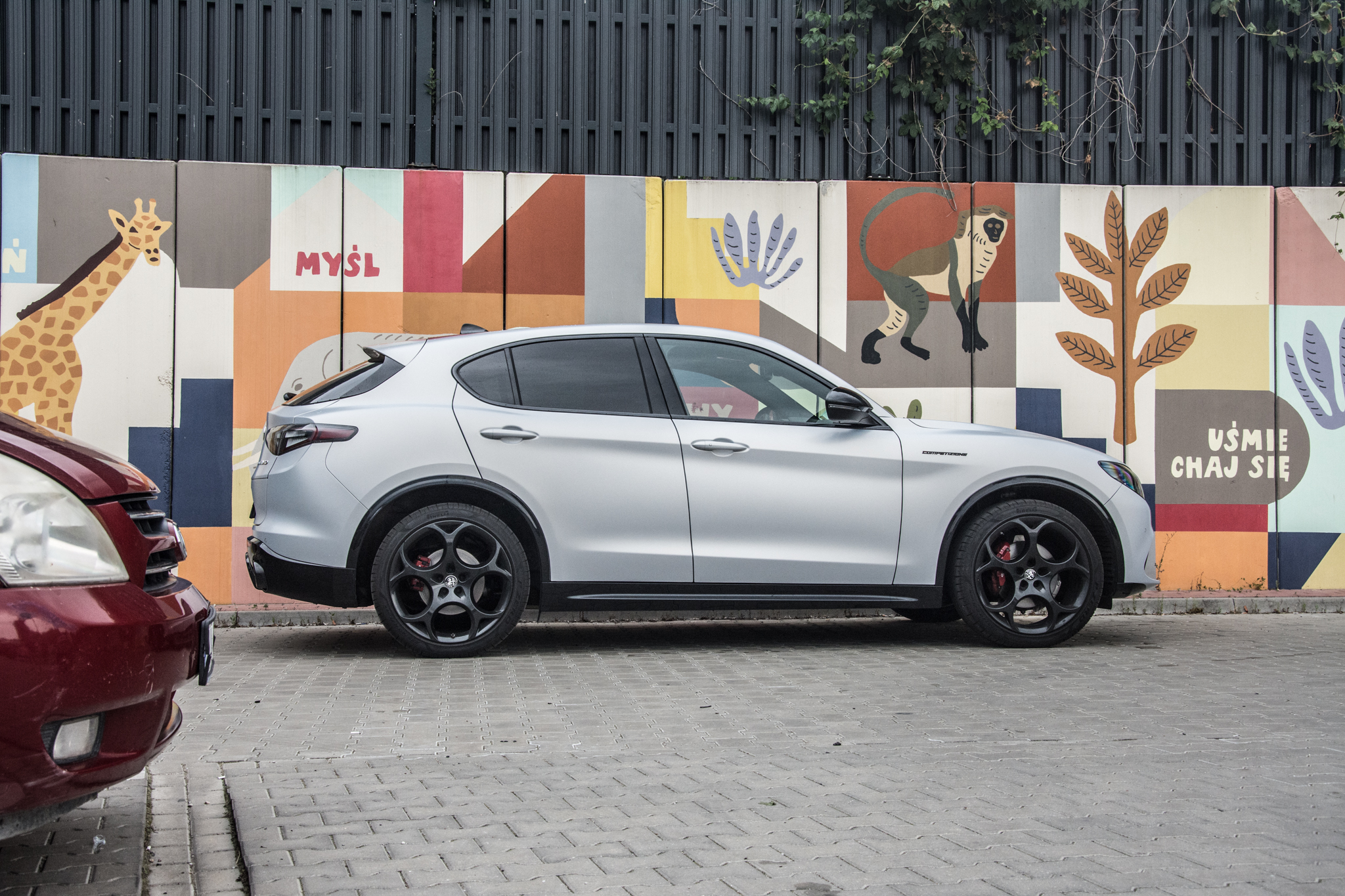 Test Alfa Romeo Stelvio 2.0 Turbo Q4 Competizione, testy Alfy Romeo Stalvio po liftingu, Alfa Romeo Stelvio po liftingu, Alfa Romeo Stelvio Competizione, test Alfa Romeo Stelvio Competizione