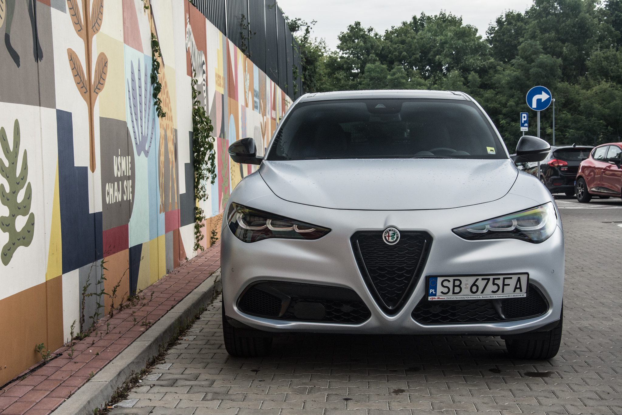 Test Alfa Romeo Stelvio 2.0 Turbo Q4 Competizione, testy Alfy Romeo Stalvio po liftingu, Alfa Romeo Stelvio po liftingu, Alfa Romeo Stelvio Competizione, test Alfa Romeo Stelvio Competizione