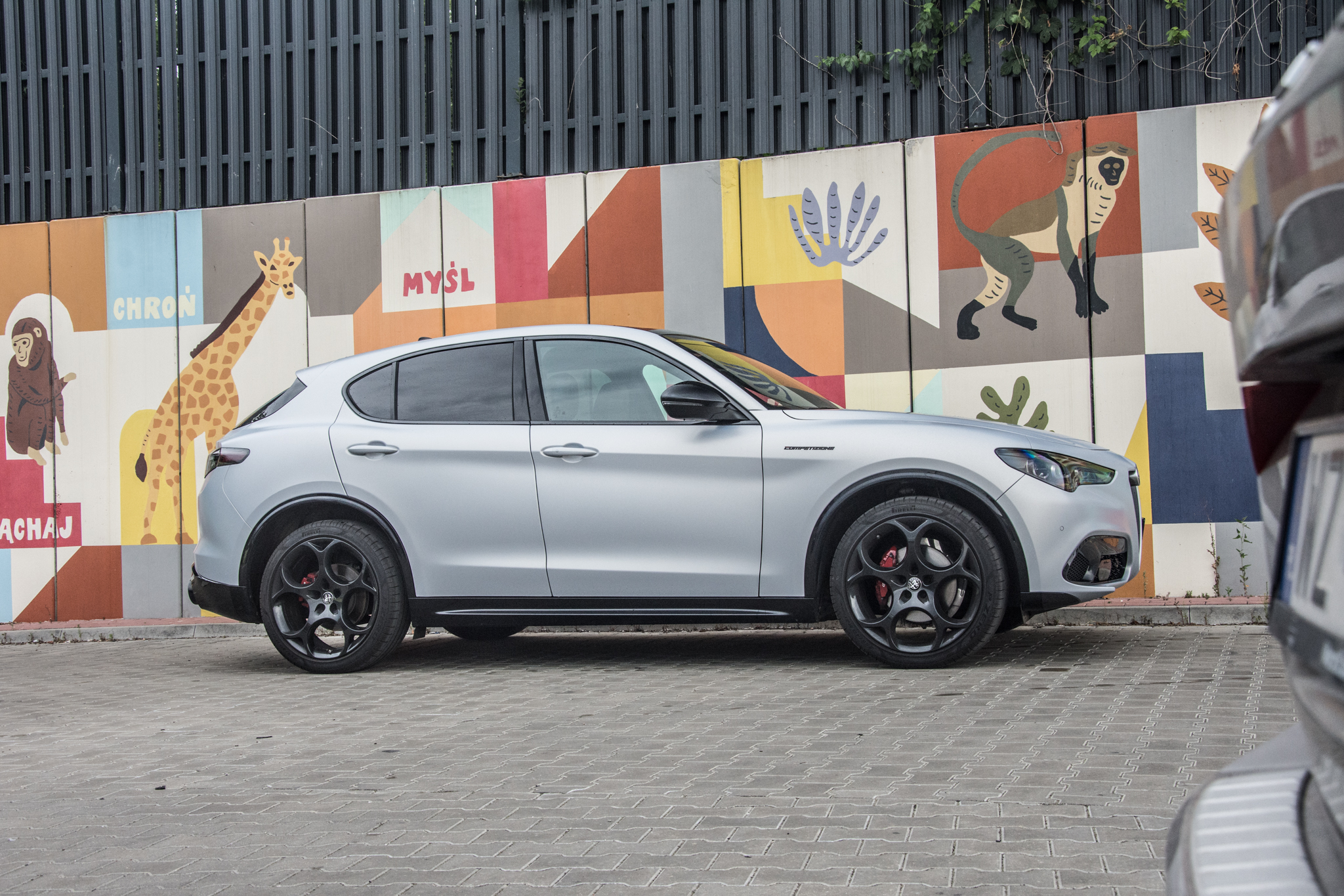 Test Alfa Romeo Stelvio 2.0 Turbo Q4 Competizione, testy Alfy Romeo Stalvio po liftingu, Alfa Romeo Stelvio po liftingu, Alfa Romeo Stelvio Competizione, test Alfa Romeo Stelvio Competizione