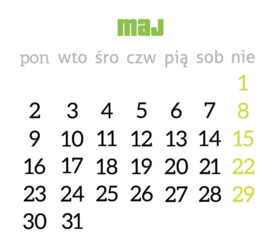 maj 2022 niedziela handlowa 1 maja 8 maja 15 maja 22 maja 29 maja zakaz handlu czy to