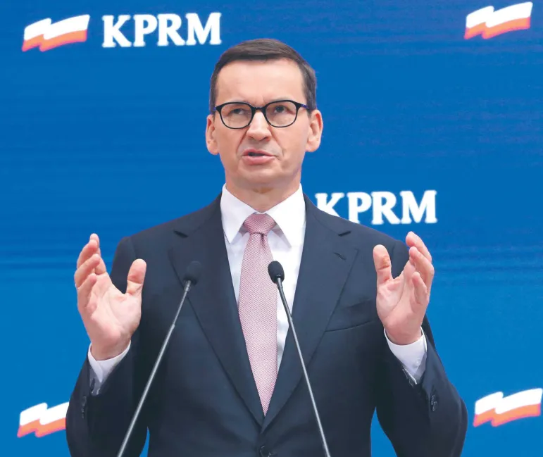 Premier Mateusz Morawiecki