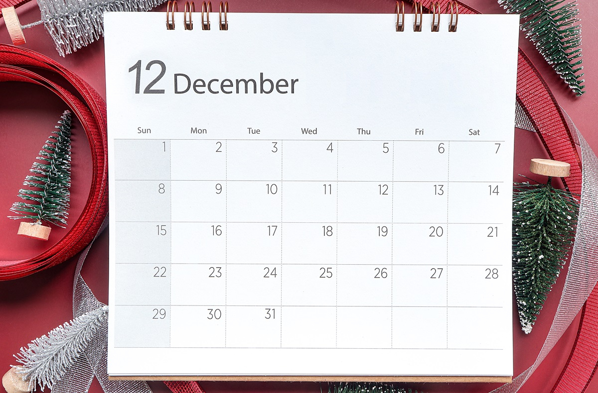 grudzień 2024 dni wolne od pracy godziny pracy kalendarz wigilia boże narodzenie