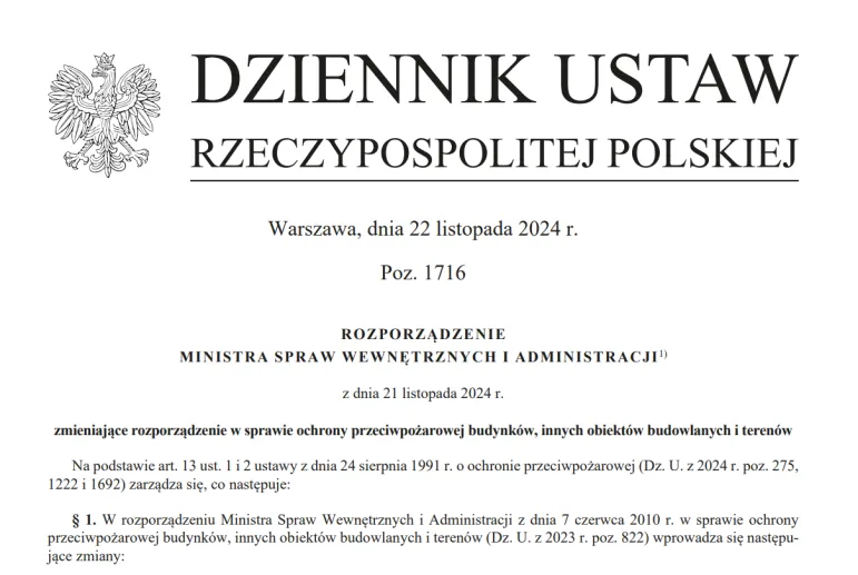 Obowiązek instalacji czujki dymu i czujki czadu w mieszkaniach i budynkach - rozporządzenie MSWiA