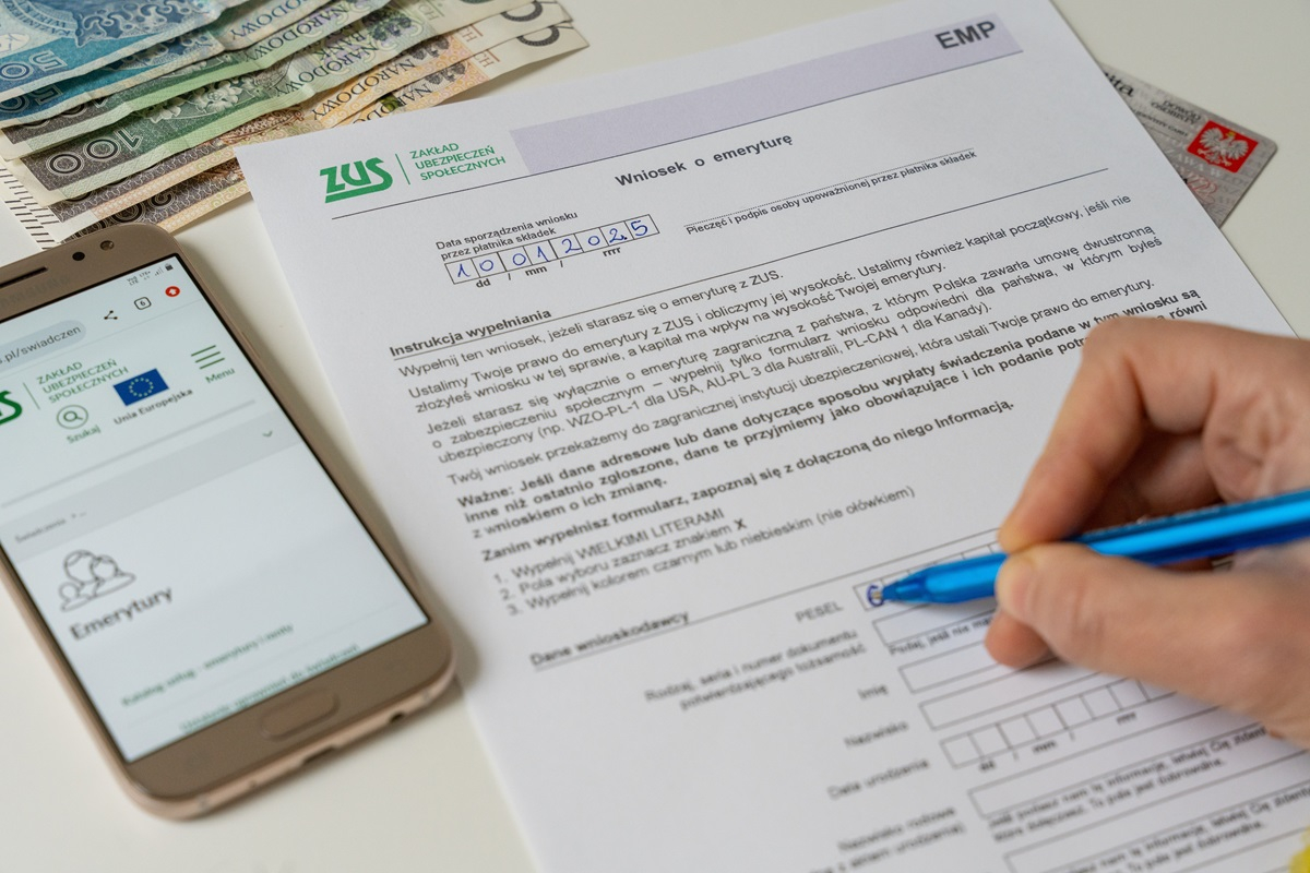 wysokość emerytury ile wyniesie emerytura 2026 wniosek o emeryturę przejście na ZUS