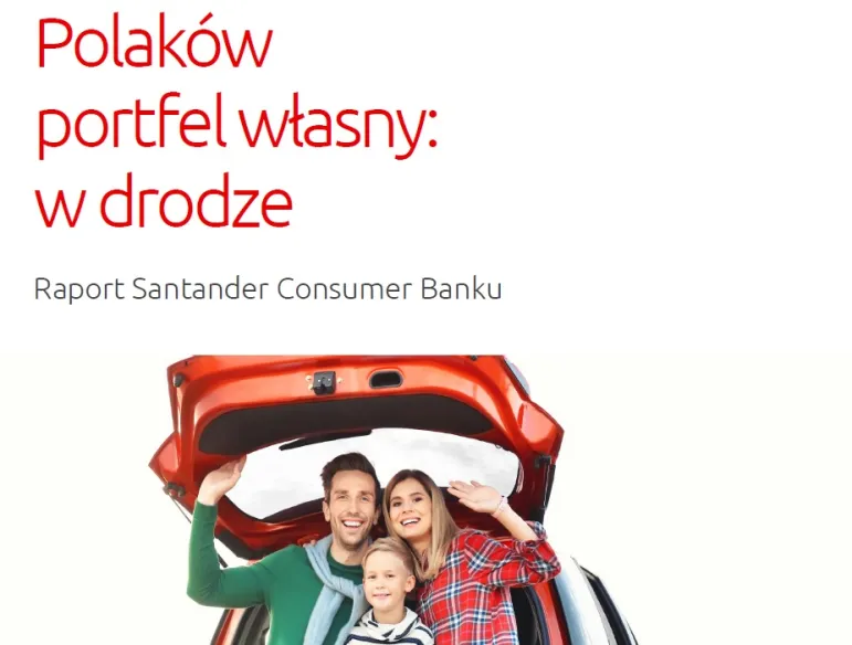 Jak Polacy kupują auta? Santander zna odpowiedź na to pytanie!  Raport Polaków portfel własny - w drodze