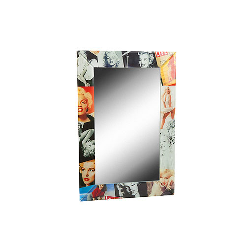 Lustro z Marylin Monroe.