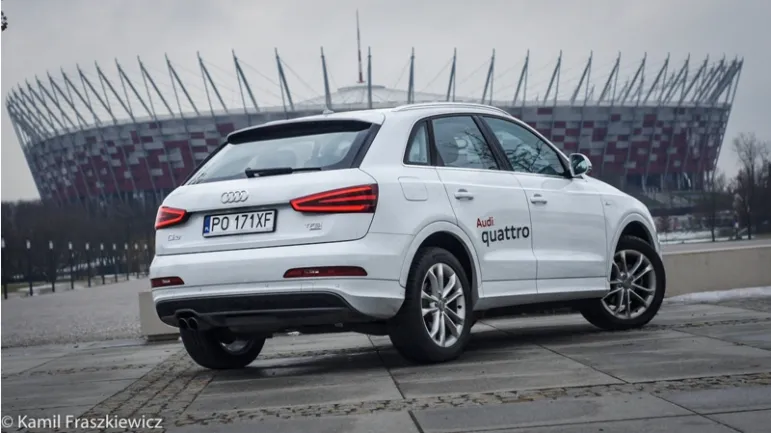 Audi Q3 2.0 TFSI quattro 2014   Zdjęcia: Kamil Fraszkiewicz