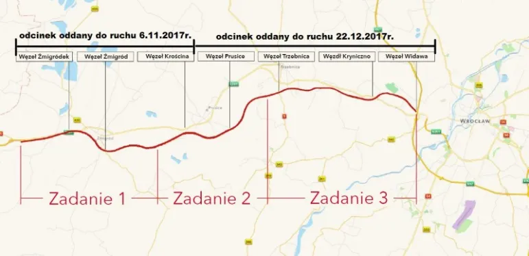 Szybciej przez Dolny Śląsk - otwarto 30-kilometrowy odcinek trasy S5  fot. GDDKiA