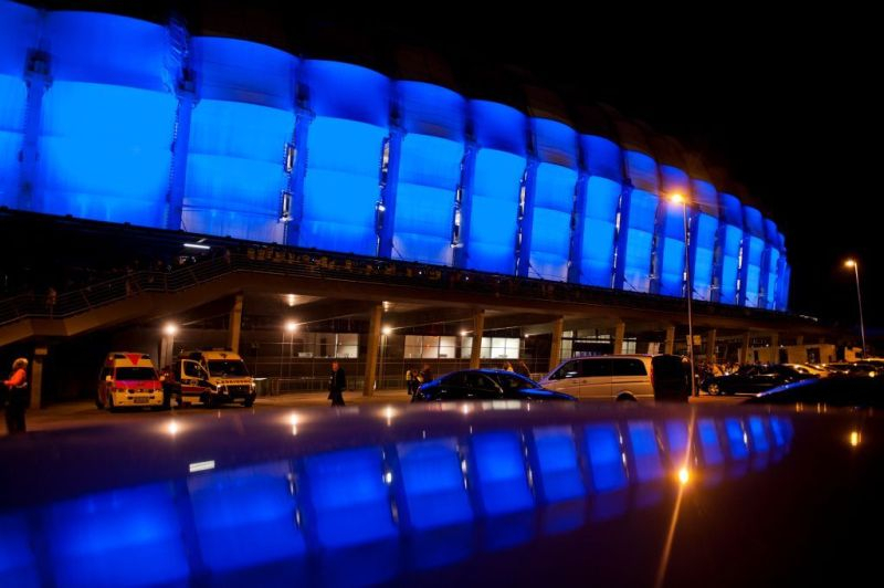 Stadion w Poznaniu.