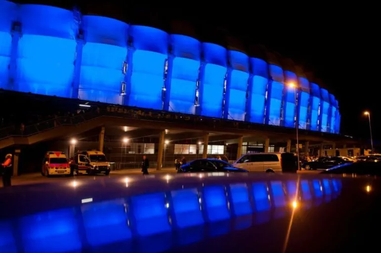 Stadion w Poznaniu.