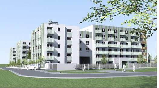 Nowe inwestycje w Poznaniu to m.in. osiedle Nowe Winogrady czy Ogrody Naramowickie 2. Fot. Materiały prasowe