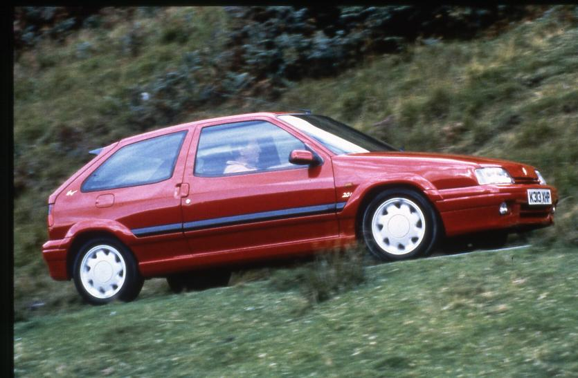 Citroen ZX - zestawienie żarówek