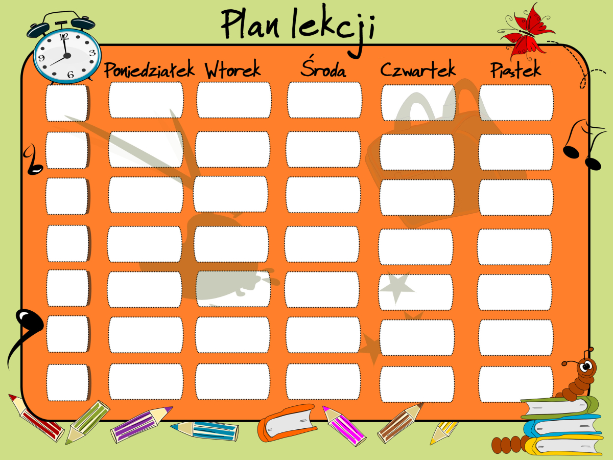 plan lekcji Fot. Fotolia