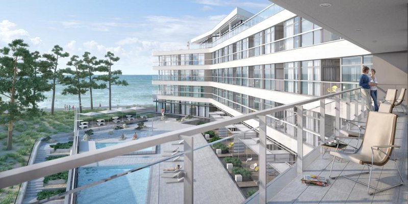 Apartamenty nad morzem to prestiż i luksus dla wymagających. Fot. Mielno Holding Firmus Group