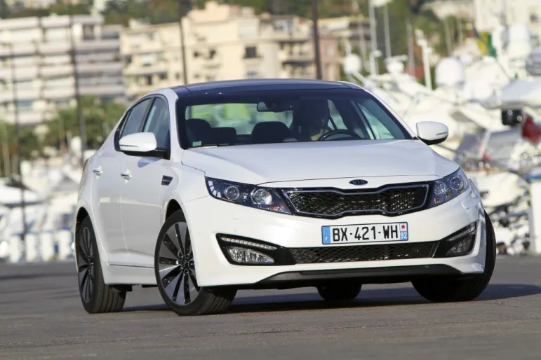 Kia Optima pojawi się w salonach sprzedaży na początku 2012 roku. Fot. KIA