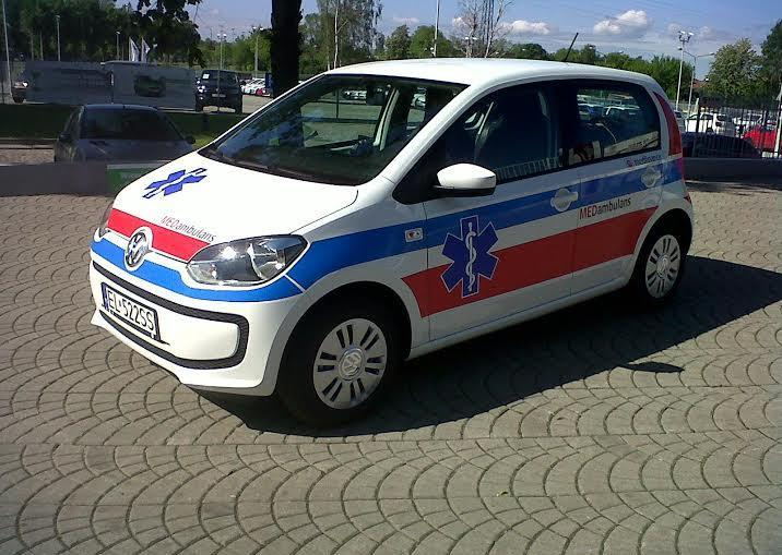 Ambulans karetka Volkswagen Up!