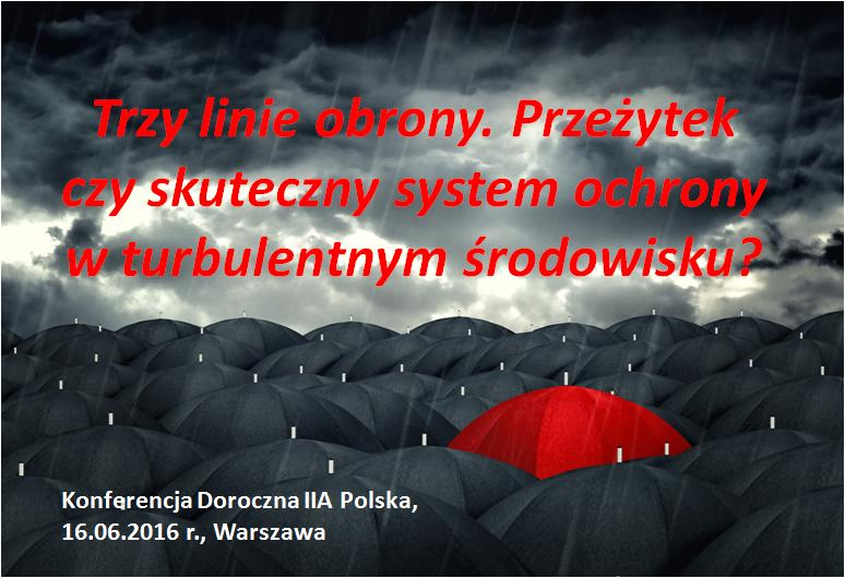 Doroczna Konferencja 2016 IIA Polska