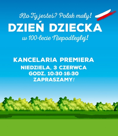 Dzień dziecka w KPRM /fot. www.mf.gov.pl