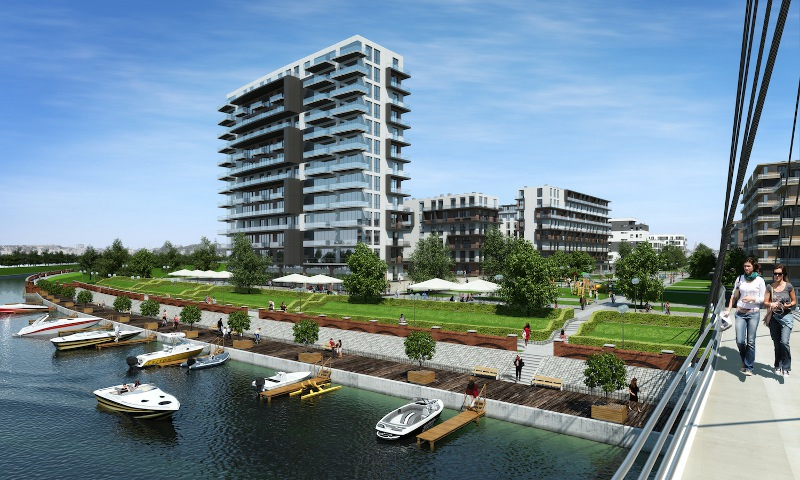 Promenady Wrocławskie to nowa dzielnica Wrocławia, za której budowę odpowiedzialny jest deweloper Vantage Development. 